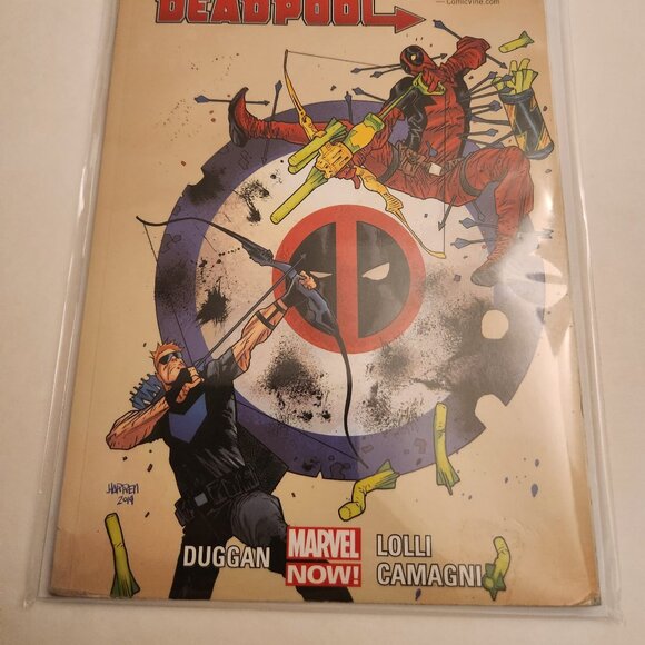 Hawkeye vs. Deadpool TPB (2015) Marvel Comics, VG - Picture 13 of 13